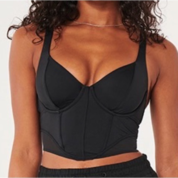 SOLD!! Gilly Hicks Hollister Black Bustier - Picture 4 of 4